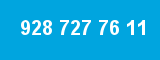 928 727 76 11